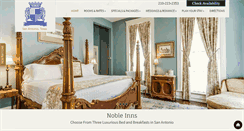 Desktop Screenshot of nobleinns.com